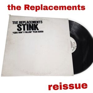 Vintage The Replacements Stink Reissue Vinyl Record